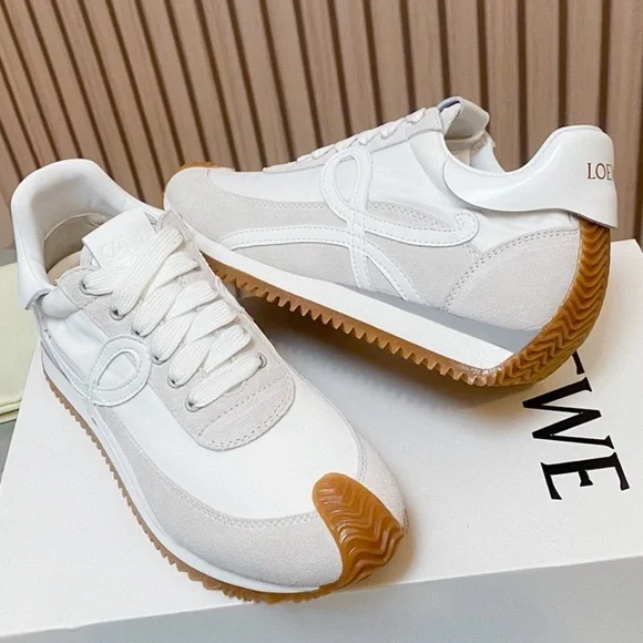 Loewe Women’s White Sneakers - Picture 2 of 5